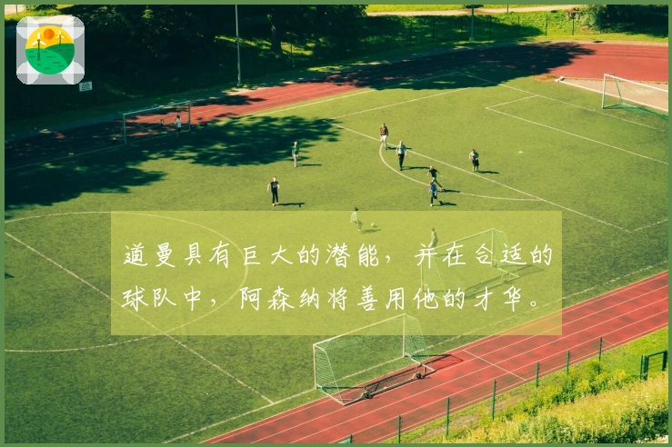 道曼具有巨大的潜能，并在合适的球队中，阿森纳将善用他的才华。